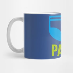 PANTS TYPOGRAPHIC SLOGAN Mug